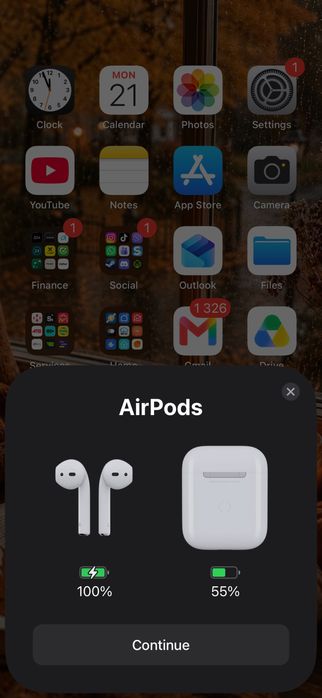 AirPods Gen 2 A2031, оригінал, Comfy, відмінний стан