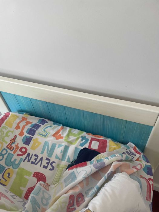 Cama de solteiro com gaveta | 2 colchões | 1 estrado