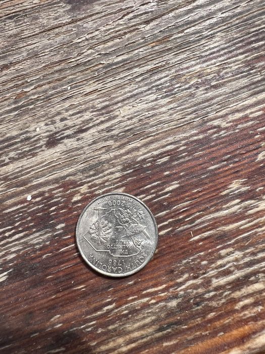 Монета Quarter Dollar 2000г. South Carolina 1788, Перевертыш