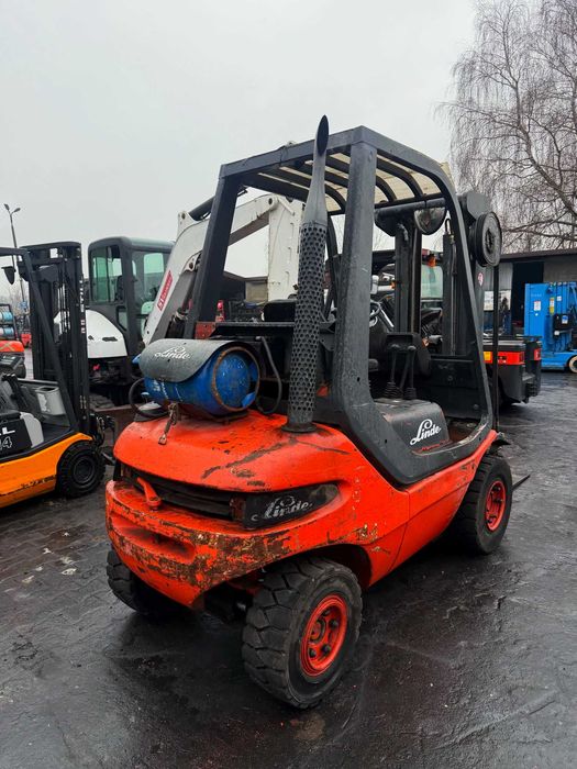 wózek widłowy LINDE H20T 2000kg 4.60m przesuw wolny skok DEUTZ LPG
