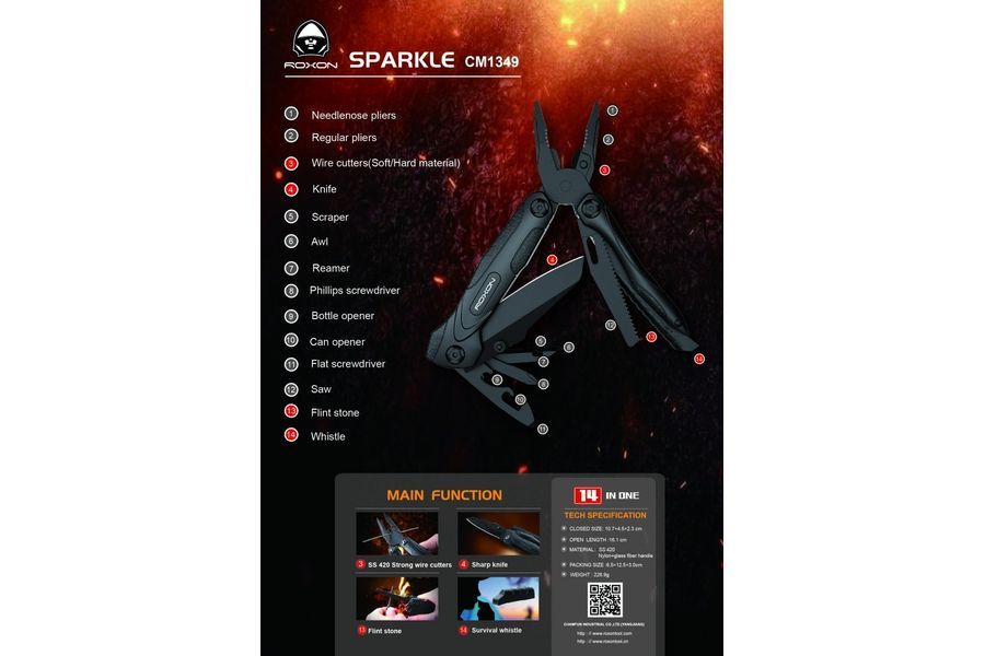 Multitool Roxon Spark (CM1349)