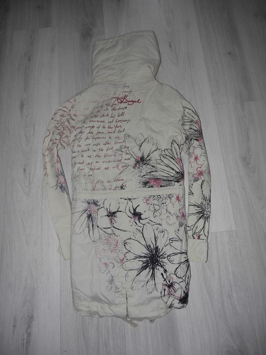 Desigual Abrig Laura Płaszcz Damski Parka + Podszewka 36 /S