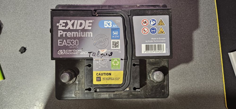 Акумулятор EXIDE Premium (EA530) 53Аh