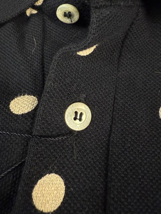 Футболка поло нова в горошок Fred Perry