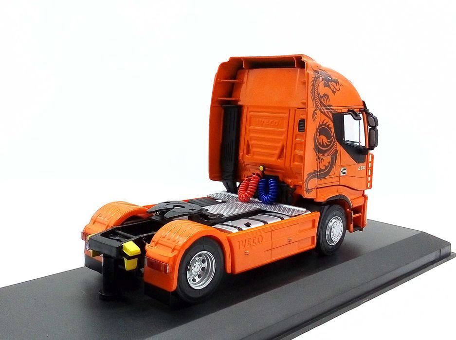 Iveco Stralis 500 Orange Dragon 2008 - skala 1:43 - Hachette
