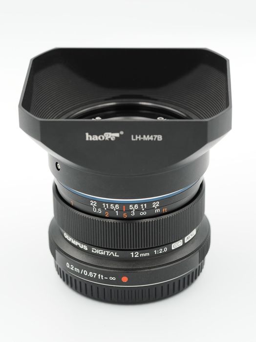 обʼєктив M. Zuiko 12мм 1:2.0