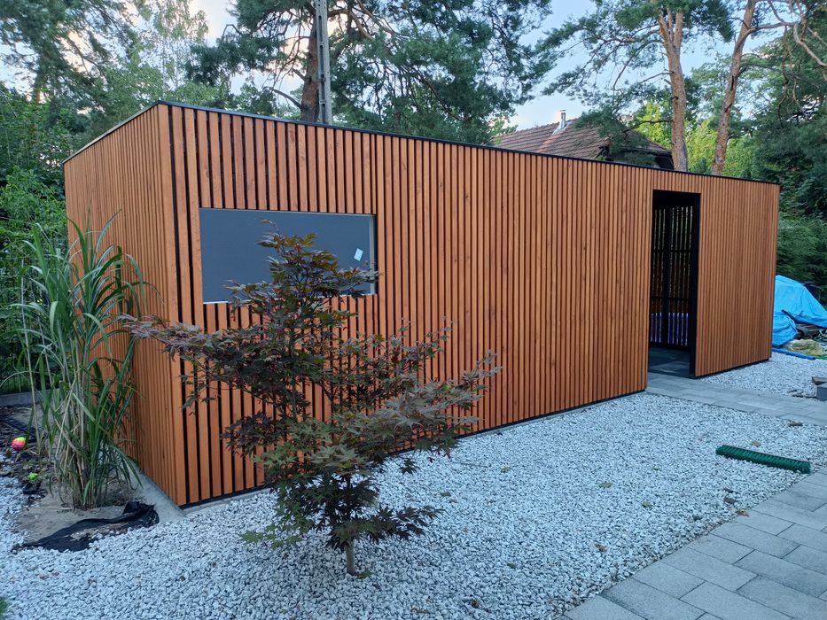 Nowoczesny domek ogrodowy Woodstorm