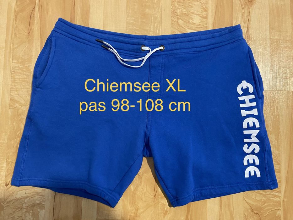 Chiemsee XL niebieskie męskie sportowe szorty spodenki Vintage