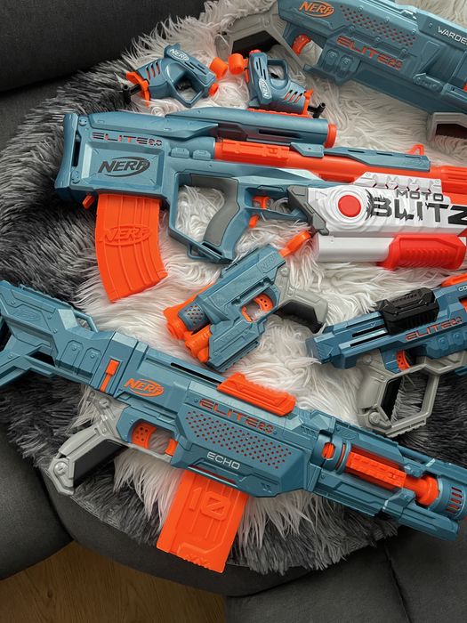 Nerf pistolety zestaw