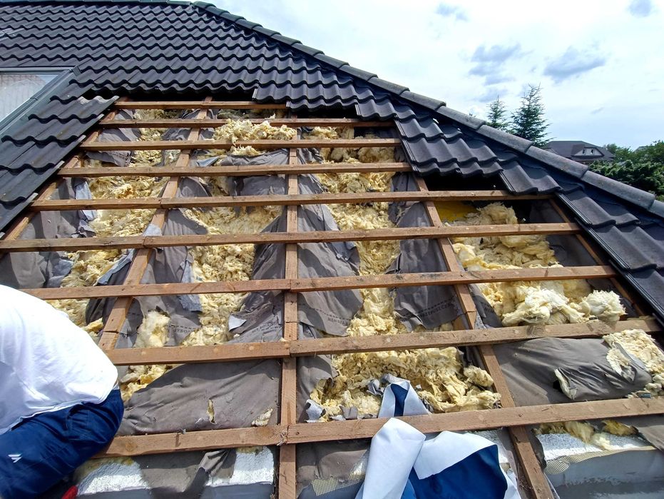 RYNNY..Przecieki.NAPRAWY DACHÓW Papa .Szkód po Kunach . docieplenia!!