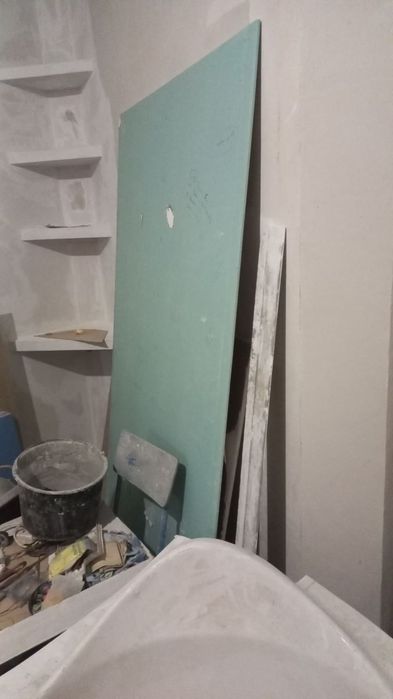 Гипсокартон остатки