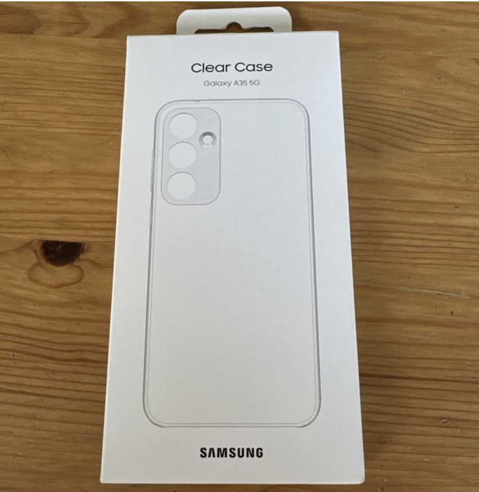Оригинальный чехол Samsung Galaxy A35 A356 Clear Case