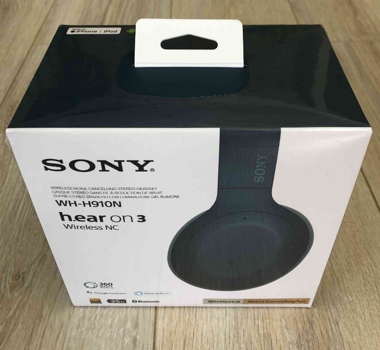 NOWE bezprzewodowe słuchawki SONY h.ear on 3 WH-H910N