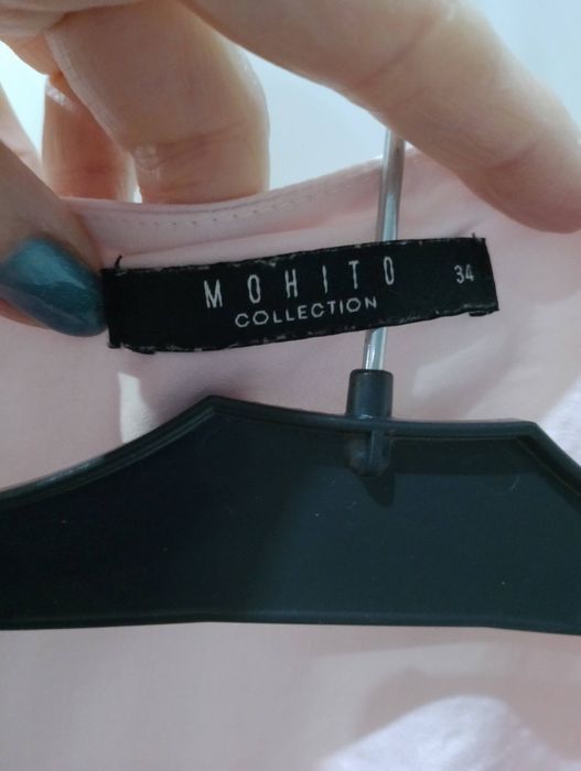 Bluza Mohito XS pudrowy róż