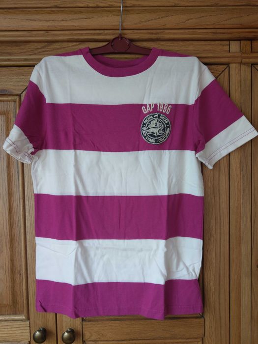 GAP Now super t-shirt 6-7l bawelna 122cm koszulka bluzka top chlopiec