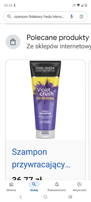 Szampon violet crush john frieda