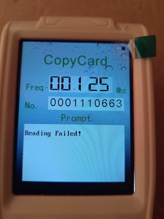 Считыватель дубликатор домофонных ключей 125