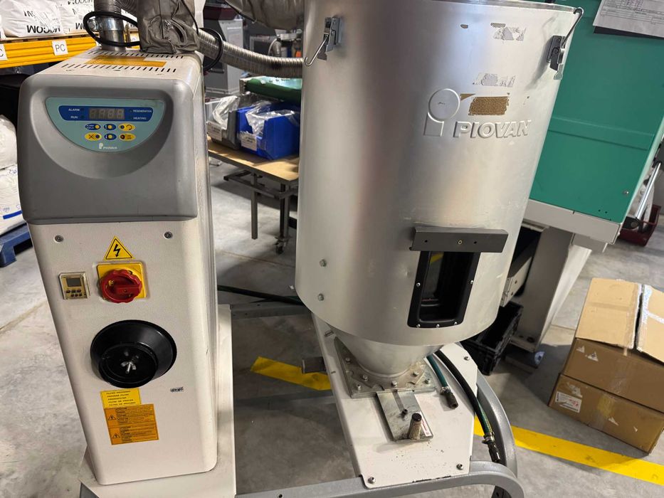 Suszarka, Piovan , wtryskarka, wytłaczarka, osuszacz
