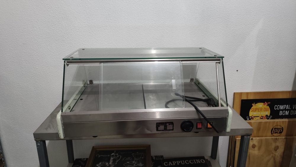Equipamento para café Vitrine Estufa de quente