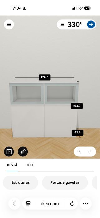 Louceiro Bestå IKEA branco