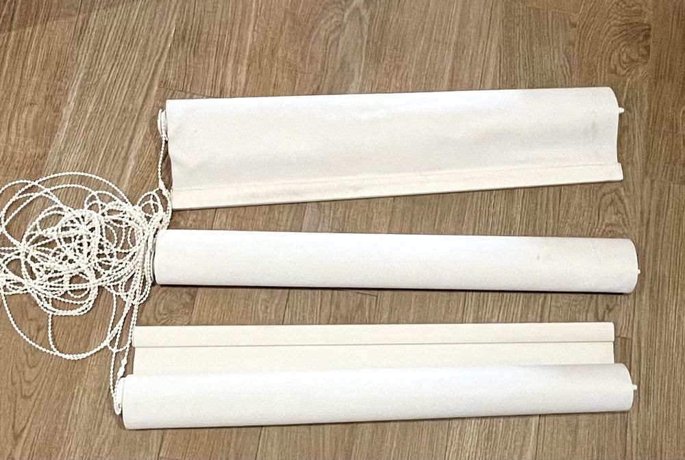 Estore de rolo blackout 70 x 240 cm (x3)