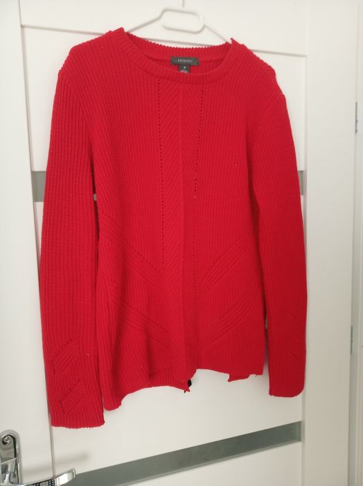 Sweter czerwony Primark M 38