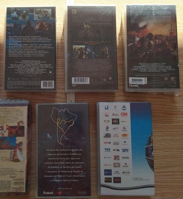 Filmes VHS novos