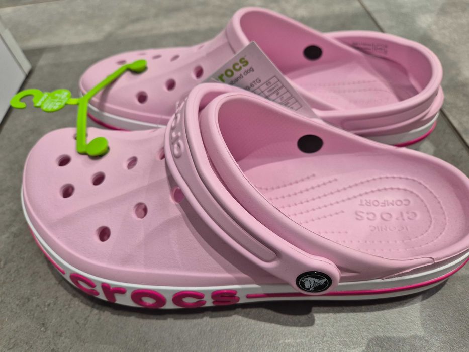 Rozowe crocsy rozne rozmiary