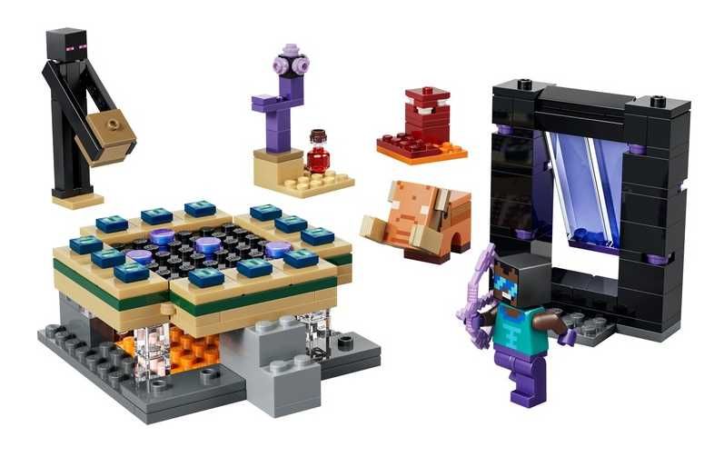 LEGO Minecraft 21584 Podróż przez portal Netheru i Kresu