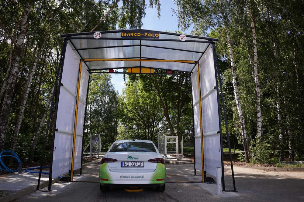 Bioasekuracja Brama Dezynfekcyjna Prosta Konstrukcja Bezawaryjna