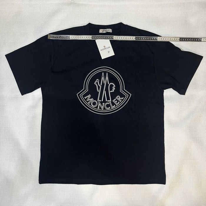 T-shirt Moncler Logo – Preta (Nova com etiqueta)