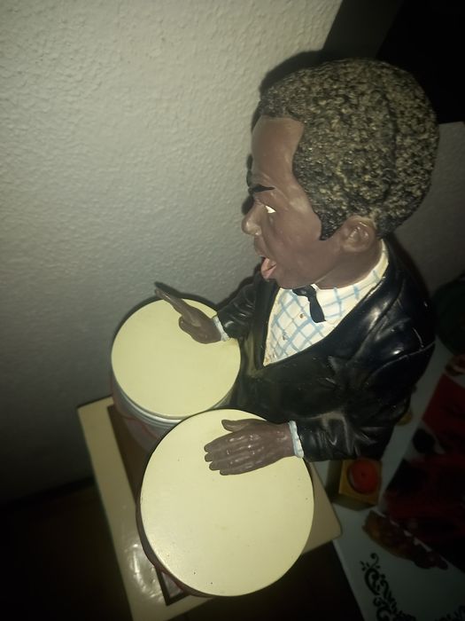Músico de jazz decorativo