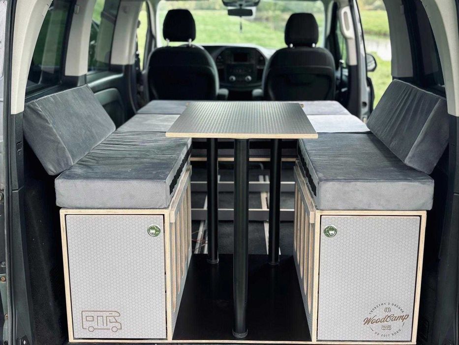 Camperbox zabudowa turystyczna kempingowa TRAFIC VITO T5 T6 T7 TRANSIT