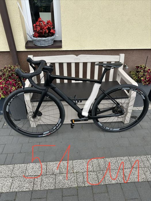 Rower gravel / szosa endurance Carbon Shimano 105 / GRX hydraulika