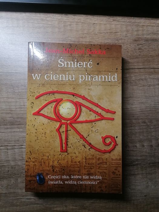 "Śmierć w cieniu piramid" Jean Michel Sakka
