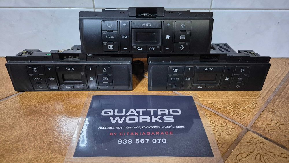 AUDI A4 B5(8D)-Climatronic /Módulo Sofagem Facelift 1Din 8D0,820043M