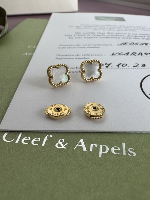 Срочно‼️Пусеты Van Cleef