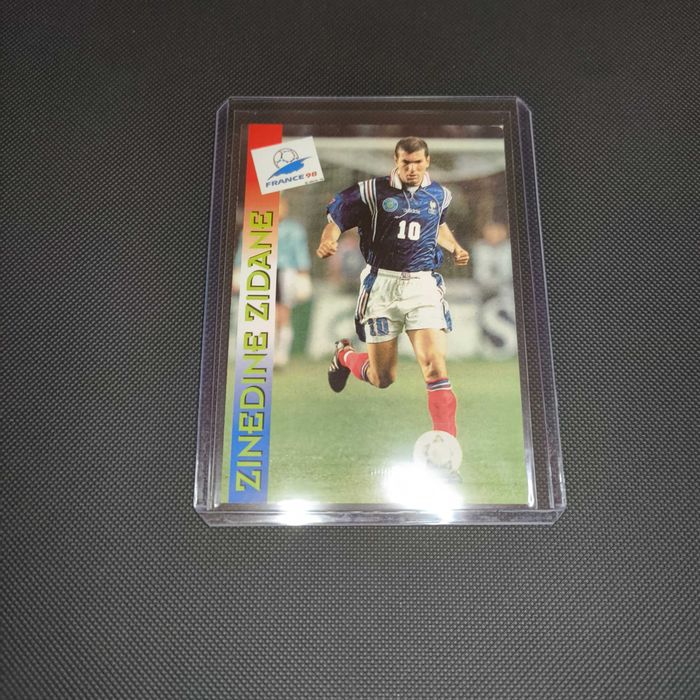 Carta Zinedine Zidane France 98