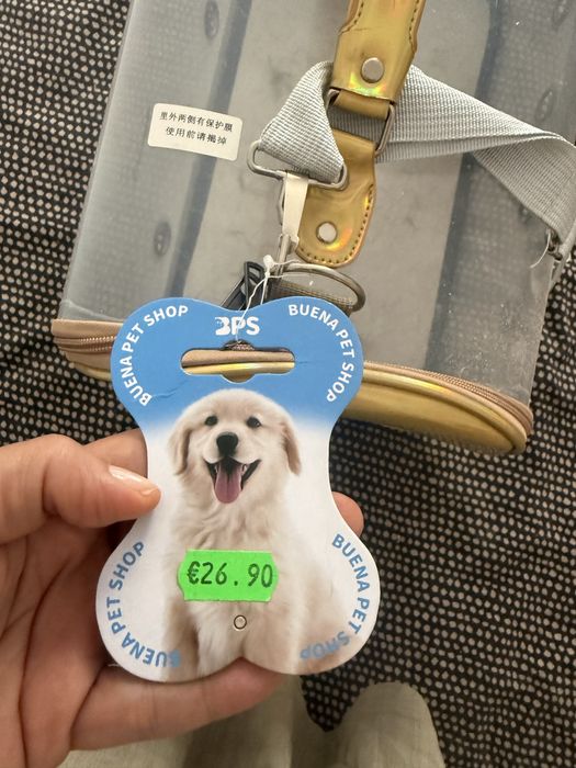 Mala de viagem para animais