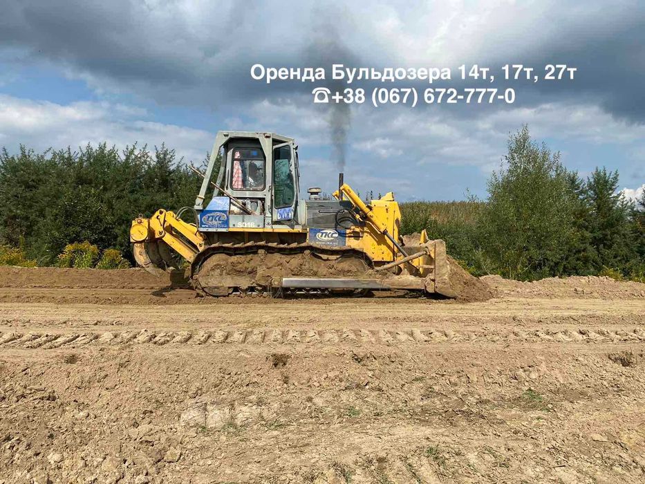 Оренда Бульдозерів 14, 17, 25 тон