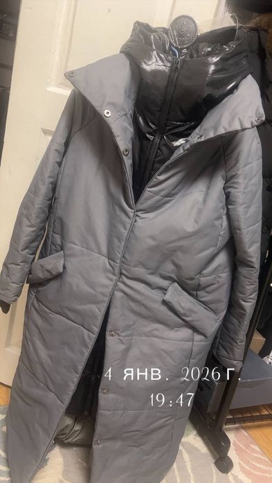 Куртка пальто длинное