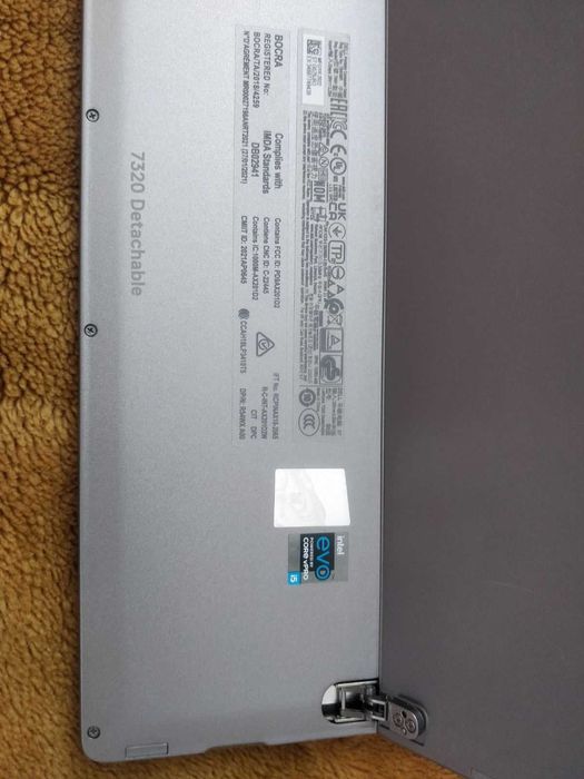 Планшет Dell Latitude 7320 Detachable i5-1140G7/8/256