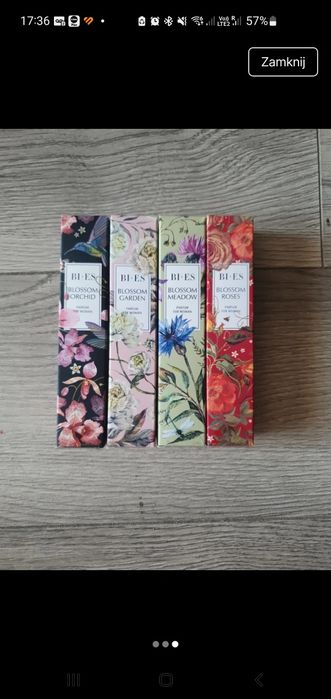 Małe perfumy damskie  4 szt