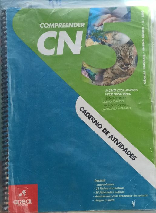 Caderno de atividades 5 ano HGP, Inglês, Ciências64584254763522122