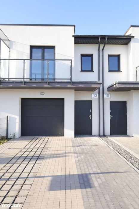 Energooszczędne domy szeregowe w Niemczu EP=54,04 kWh