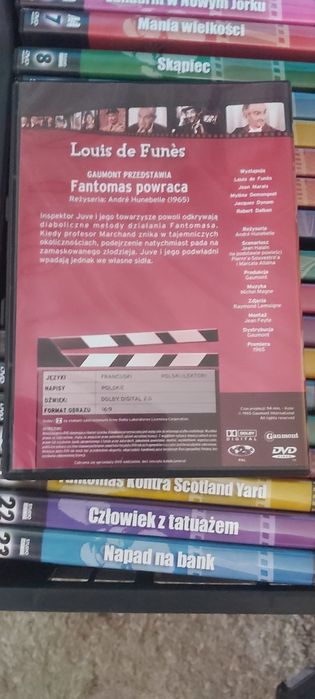Louis de Funes komplet 23 filmów na DVD