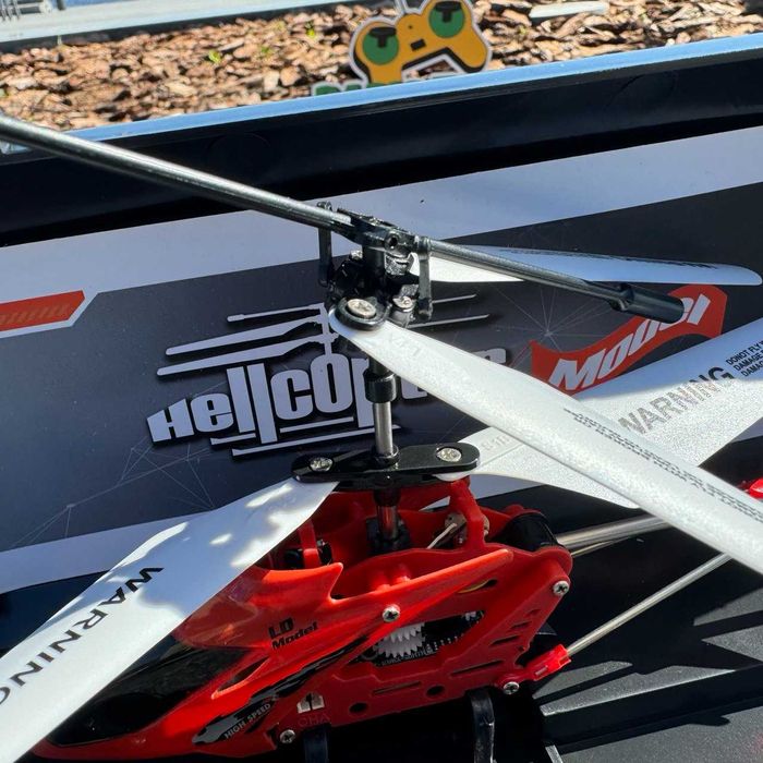 Вертолет на радиоуправлении ДРАКОН Красный. Игрушка на радиоуправлении