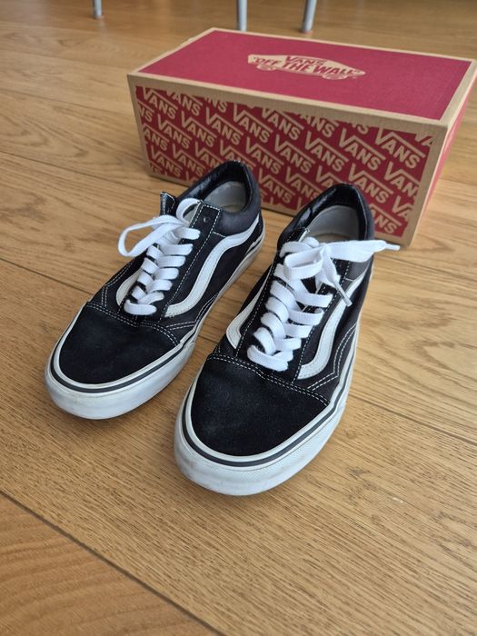 Vans czarne rozmiar 9,5, 26 cm, 40,5