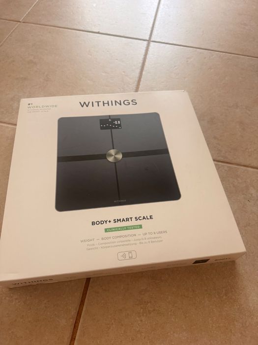 Withings Body+ como nueva, con caja y factura
