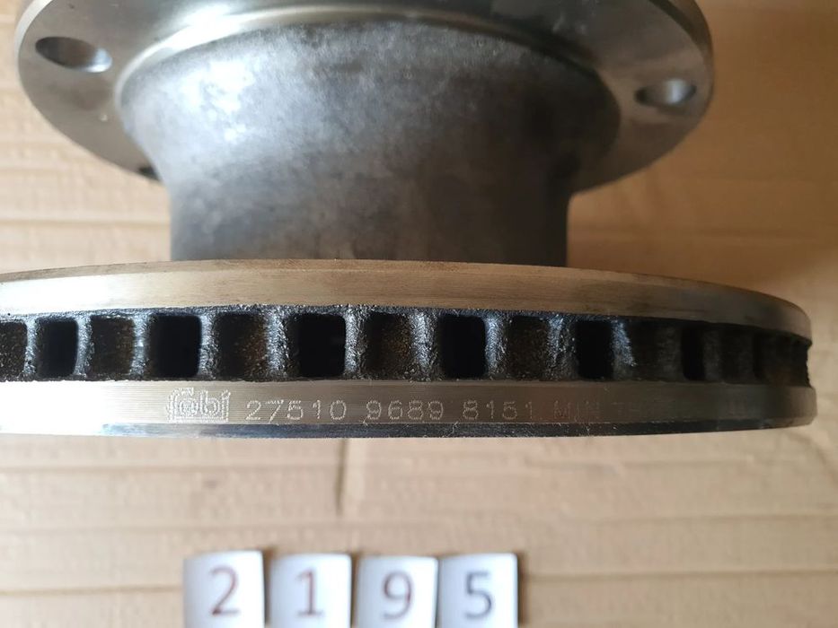 tarcza hamulcowa febi bilstein 27510